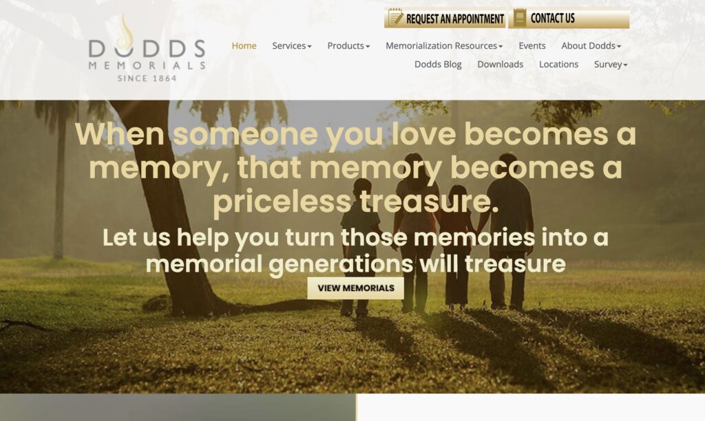 Old difficult to manage website
